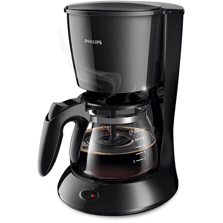 Philips | Daily Collection Coffee maker | HD7432/20 | Drip | 750 W | Black – nuotrauka 1