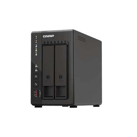 QNAP 2-Bay desktop NAS – nuotrauka 1