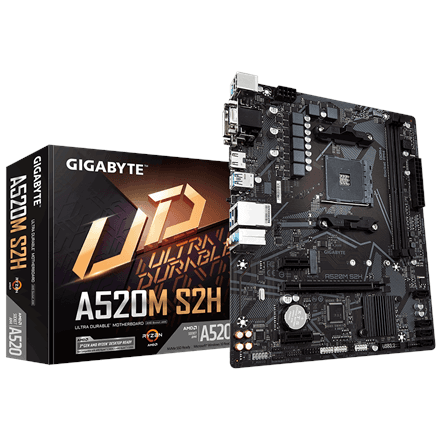 Gigabyte A520M S2H 1.0 – nuotrauka 1