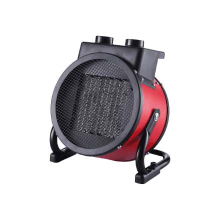 Camry | Fan Heater | CR 7743 | Ceramic | 2400 W | Number of power levels 2 | Red – nuotrauka 1