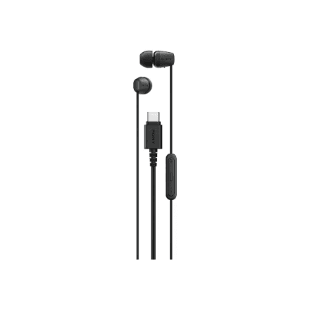 Sony Earbuds | IER‑EX15C | Wired | In-ear | Microphone | Black – image 1