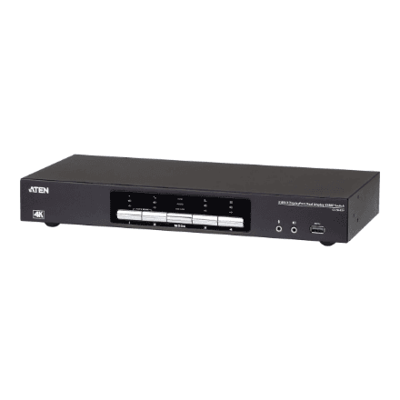 Aten CS1944DP 4-Port USB 3.0 4K DisplayPort Dual Display KVMP Switch · Aten · 4-Port USB 3.0 4K DisplayPort Dual Display KVMP Switch – nuotrauka 1