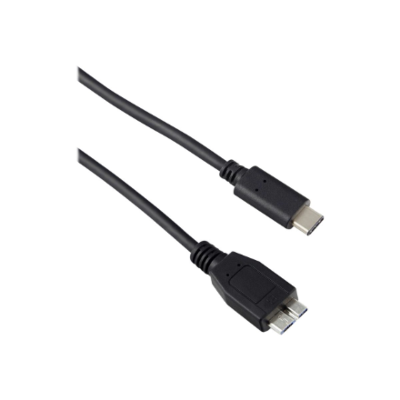 Targus 1 m USB-C To USB-MicroB 3.1 Gen2 (10 Gbps 3 A) Cable - Black - B2B only | Targus