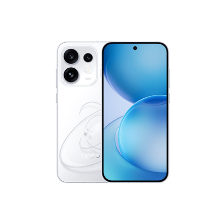 OPPO Reno16 5G (CPH2865) | Pop White | 6.32 " | AMOLED | 2640 x 1216 pixels | Qualcomm | Snapdragon 7 Gen 4 | Internal RAM 8 GB | 256 GB | Dual SIM | 5G | Main camera resolution 50+50+50 MP | Secondary camera resoluti...