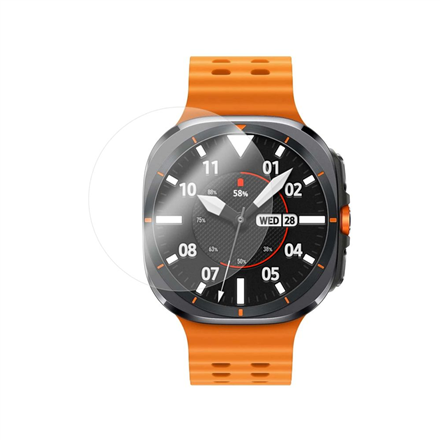 Fixed | Protective Tempered Glass for smartwatch Samsung Galaxy Watch Ultra, 2pcs | Clear