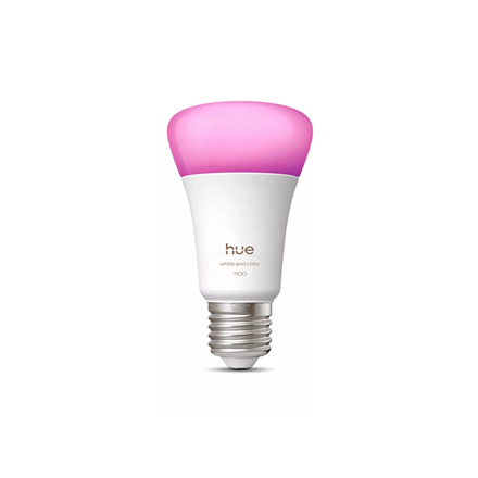 Philips Hue WCA 1100 A60 1P EU | E27 | 8.1 W | White and colour light | Bluetooth and Zigbee