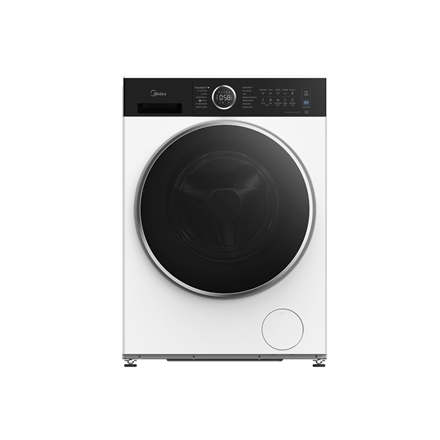Midea | Washing Machine | MF205W80BA30/W-BK | Energy efficiency class A | Front loading | Washing capacity 8 kg | 1400 RPM | Depth 49 cm | Width 60 cm | Display | LED | White
