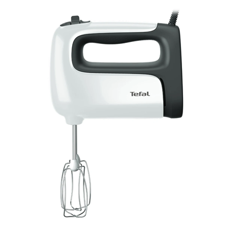 TEFAL | Hand mixer | HT460138 Prep'Mix | 500 W | Hand Mixer | Number of speeds 5 | Turbo mode | White/Grey