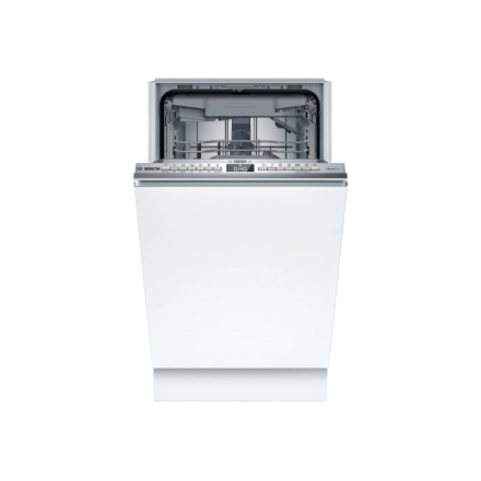 Bosch Dishwasher | SPV4EMX25E | Built-in | Width 45 cm | Number of place settings 10 | Number of programs 6 | Energy efficiency class C | AquaStop function | White