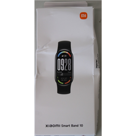 Xiaomi Smart Band 10 | AMOLED | Waterproof | Bluetooth | DAMAGED PACKAGING | Midnight Black | Warranty 24 month(s)