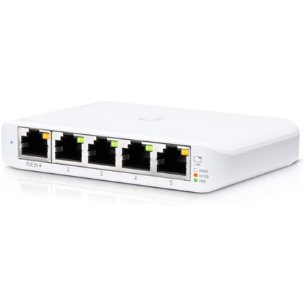 Ubiquiti USW-Flex Indoor/outdoor 5Port Poe Gigabit Switch | Ubiquiti