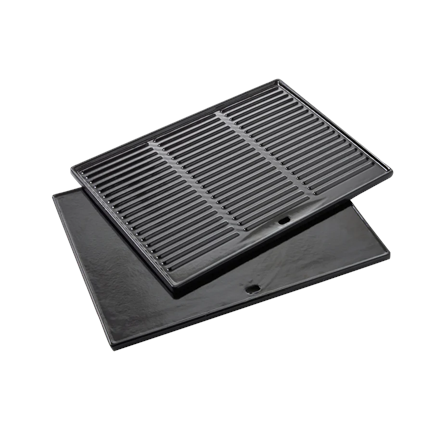 Barbecook | Dynamic Core Enamelled Cast Iron Cooking Griddle, 43 x 35 x 2 cm | BC-ACC-7126