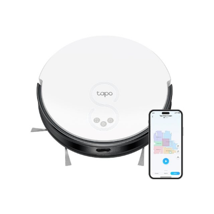 TP-LINK | MagSlim LiDAR Navigation Robot Vacuum & Mop | Tapo RV20 Mop | Wet&Dry | 2600 mAh | Dust capacity 0.4 L | 2700 Pa | White