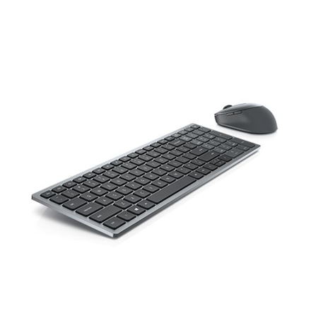 Dell | Keyboard and Mouse | KM7120W | Keyboard and Mouse Set | Wireless | Batteries included | Bluetooth | Wireless connection | US | Titan Gray