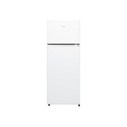 Gorenje Refrigerator | RF4142PW4 | Energy efficiency class E | Free standing | Combi | Height 143.6 cm | Fridge net capacity 165 L | Freezer net capacity 41 L | 40 dB | White