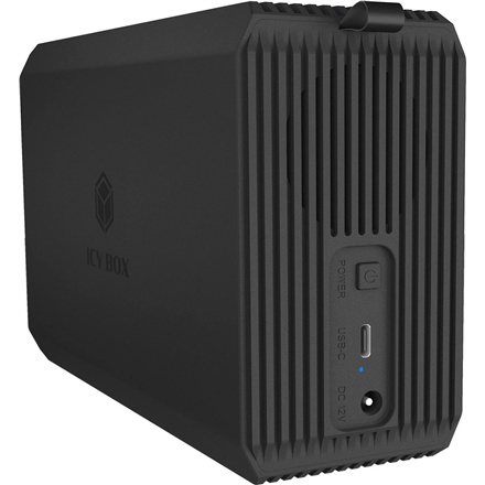 Raidsonic | RAID-System Dual bay, HDD/SSD USB 3.2 (Gen 2) with fan | IB-RD3720-CU3