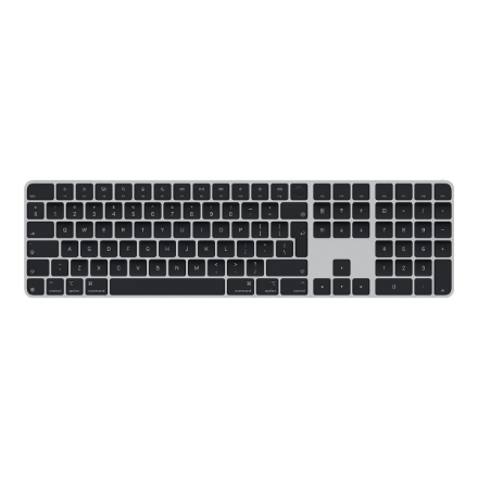 Apple Magic Keyboard with Touch ID and Numeric Keypad for Mac models with Apple silicon | Keyboard | Wireless | English | Black