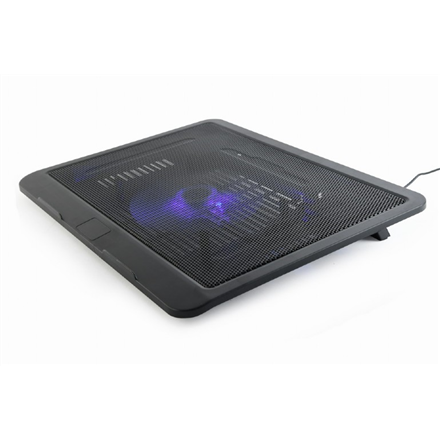 Gembird | Fits up to size 15 " | NBS-1F15-04 | Cooling Stand | Black