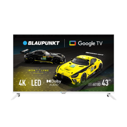 Blaupunkt | 4K TV | 43UBG6010S | 43 | Smart TV | Google TV | UHD | White