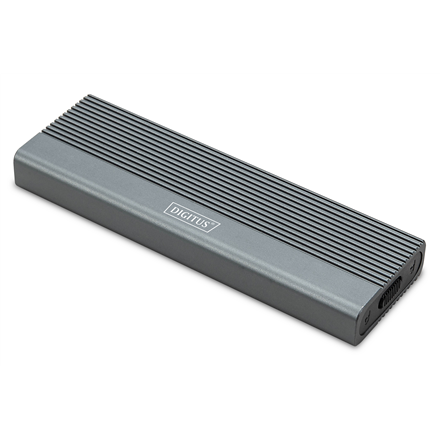 Digitus USB M.2 hard disk enclosure, SSD, external, NVMe, 10Gbps, USB 3.1 Gen2 | DA-71120-1
