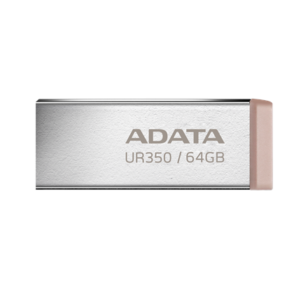 ADATA | USB Flash Drive | UR350 | 64 GB | USB Type-A | Brown
