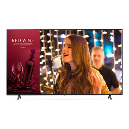 LG | 75UN640S0LD | 75 " | Landscape | 16/7 | WebOS22 | N/A ° | N/A ° | 330 cd/m²
