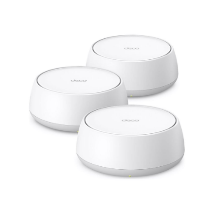 TP-LINK | BE3600 Whole Home Mesh Wi-Fi 7 System | Deco BE25 (3-pack) | 802.11be | 2882 Mbit/s | Ethernet LAN (RJ-45) ports 1 | Mesh Support Yes | MU-MiMO No | No mobile broadband