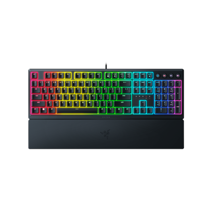 Razer | Ornata V3 | Gaming Keyboard | Wired | RGB LED light | US | Mecha-Membrane | Black