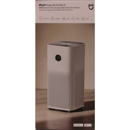 SALE OUT. Xiaomi Mijia Smart Air Purifier 6 EU | Xiaomi Mijia Smart Air Purifier 6 EU | 40 W | Suitable for rooms up to 29-50 m² | White | DAMAGED PACKAGING, DEMO