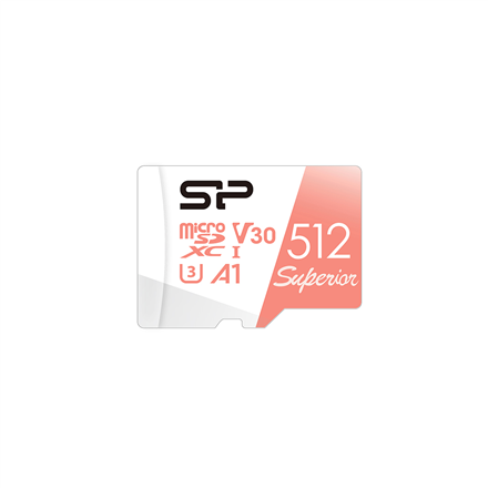 Silicon Power Superior | 512 GB | microSDXC | Flash memory class 10