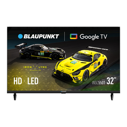 Blaupunkt | LED TV | 32WGC5501S | 32 | Smart TV | Google TV | Black