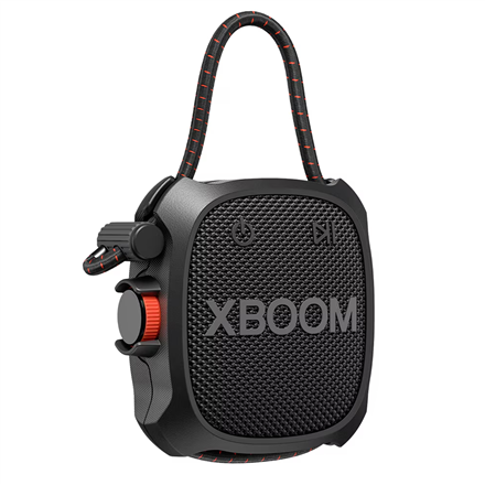 LG Speaker with Rugged Design | XBOOM Go XG2 | Waterproof | Bluetooth | Wireless connection | Portable