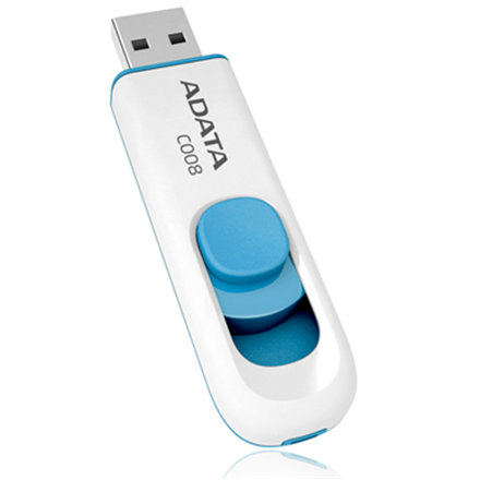 ADATA | C008 | 32 GB | USB Type-A | White/Blue