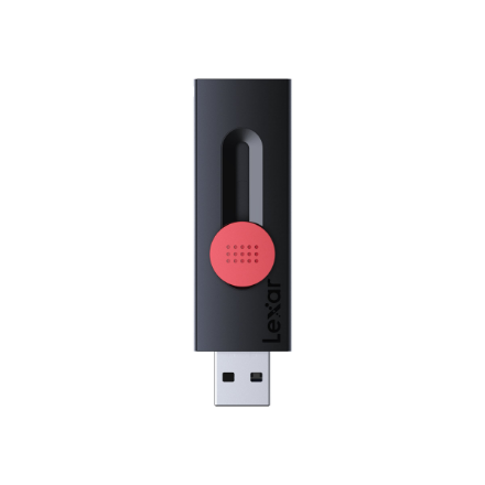 Lexar | Flash Drive | JumpDrive D300 | 128 GB | USB Type-C/Type-A | Black/Red