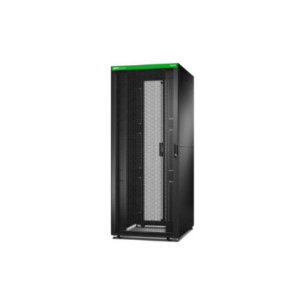 APC Easy Rack 800mm/42U/1000mm with Roof, Side panel,castors,feet and 4 Brackets, No Bottom, black | Schneider Electric