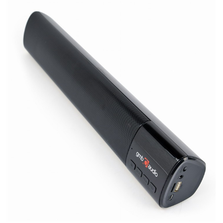 Gembird | Bluetooth soundbar | SPK-BT-BAR400-01 | 5 W | Bluetooth | Wireless connection | Portable | Black