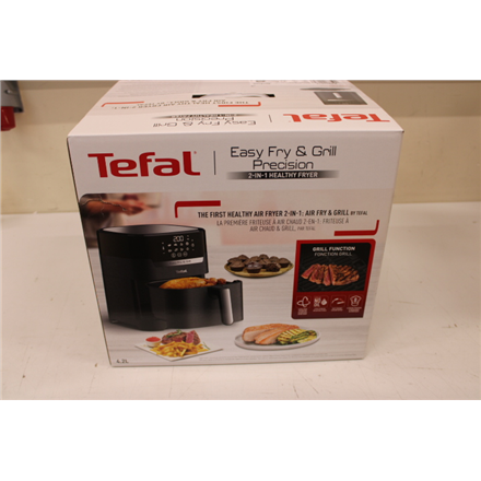 SALE OUT. | TEFAL | Fryer Easy Fry and Grill | EY505815 | Power 1400 W | Capacity 4.5 L | Black | DAMAGED PACKAGING