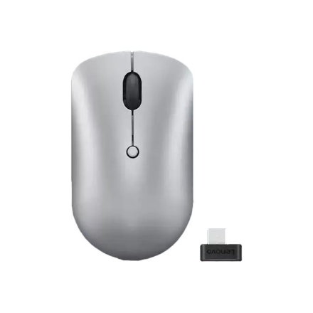 Lenovo | Compact Mouse | 540 | Wireless | Red optical sensor | 2.4 GHz via USB-C | Cloud Grey | 1 year(s)