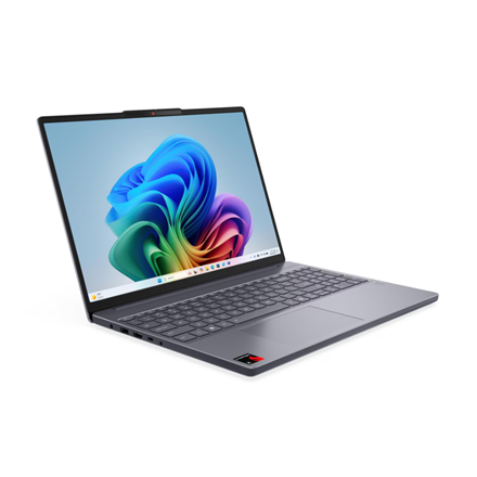 Lenovo IdeaPad Slim 3 15Q8X10 | Luna Grey | 15.3 " | IPS | WUXGA | 1920 x 1200 pixels | Anti-glare | Snapdragon X | X1-26-100 | 16 GB | Soldered LPDDR5X | Solid-state drive capacity 512 GB | Qualcomm Adreno GPU | Wind...