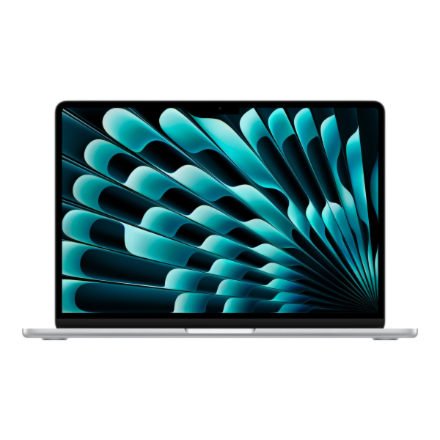 Apple | MacBook | Air | Silver | 13.6 " | 2560 x 1664 pixels | Apple M5 | 24 GB | Solid-state drive capacity 1000 GB | Apple M5 chip 10-core CPU/10-core GPU | macOS | 802.11be | Bluetooth version 6 | Keyboard language...