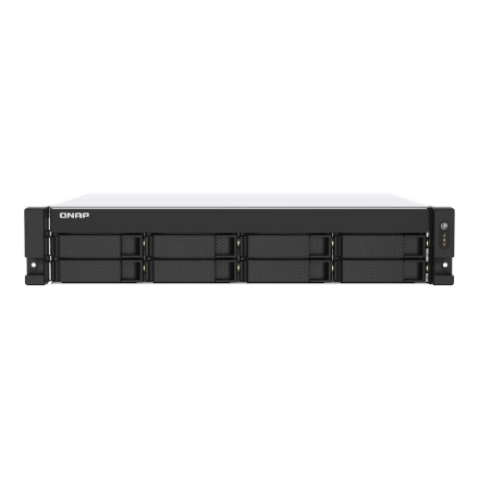 QNAP | Processor Embedded | TS-873AeU-RP-4G | AMD Ryzen | V1500B 4 cores/8 threads | Processor frequency 2.2 GHz | 64 GB