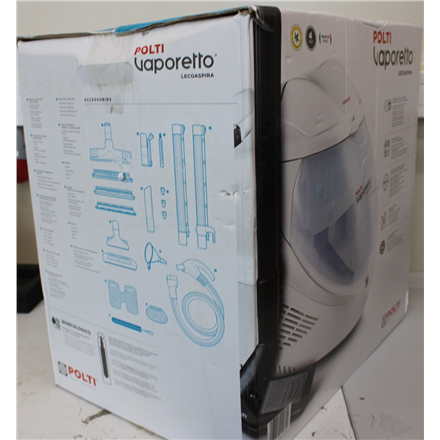 SALE OUT. Polti | Steam-Vacuum cleaner | Vaporetto Lecoaspira FAV30 | Power 1350 W | Steam pressure 4 bar | Water tank capacity 1.1 L | White | DAMAGFED PACKAGING,UNPACKED