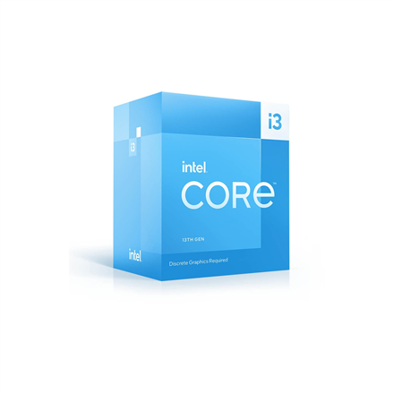 Intel | i3-13100F | 3.40 GHz | LGA1700 | Processor threads 8 | Intel Core i3 | Processor cores 4