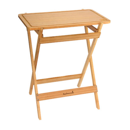Barbecook | Cutting Table Made of Bamboo, 70 x 43 x 81 cm | BC-ACC-7154