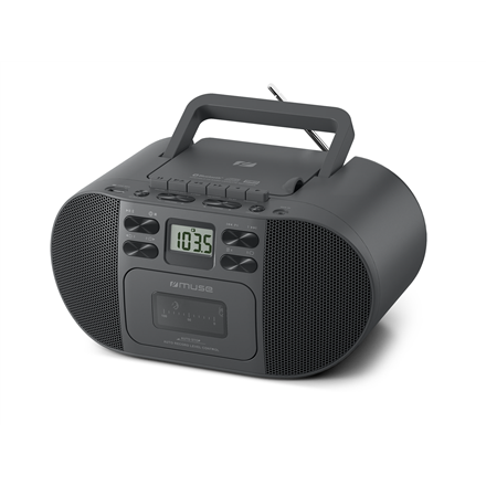 Muse M-188 RDC | Portable radio with Blu-ray CD/MP3 cassette recorder | AUX in