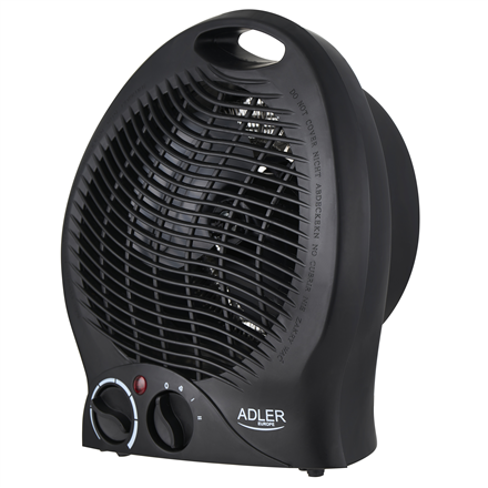 Adler AD 7761 Fan Heater, 2000 W, Black | Adler