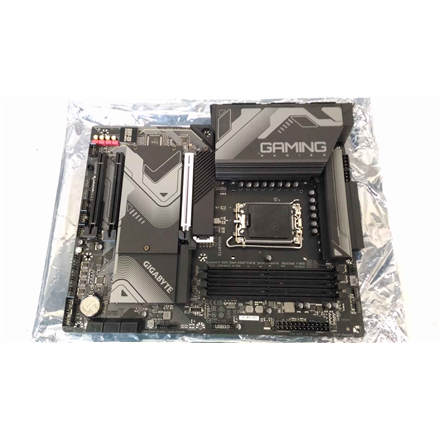 SALE OUT. Gigabyte | Z790 GAMING X AX 1.0 M/B | Processor family Intel | Processor socket LGA1700 | DDR5 DIMM | Memory slots 4 | Supported hard disk drive interfaces SATA, M.2 | Number of SATA connectors 6 | Chipset Z...