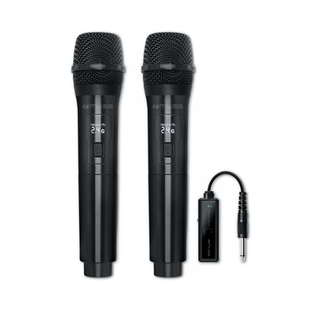 Muse | Dual Wireless Microphones | MC-50 WI | Black