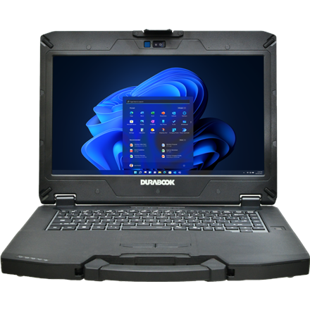Durabook S14I Standard | Black | 14 " | FHD | IP53 | Intel Core Ultra 5 | 125U AI Boost | 16 GB | Solid-state drive capacity 256 GB | Intel Arc Graphics | Windows 11 Pro | Bluetooth version 5.4 | LTE | Keyboard langua...
