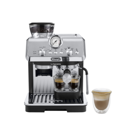 Delonghi Coffee machine | EC9155.MB | Pump pressure 15 bar | Built-in milk frother | Manual | Metal Black | 1400 W